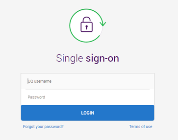 Log in using your student username and password if required