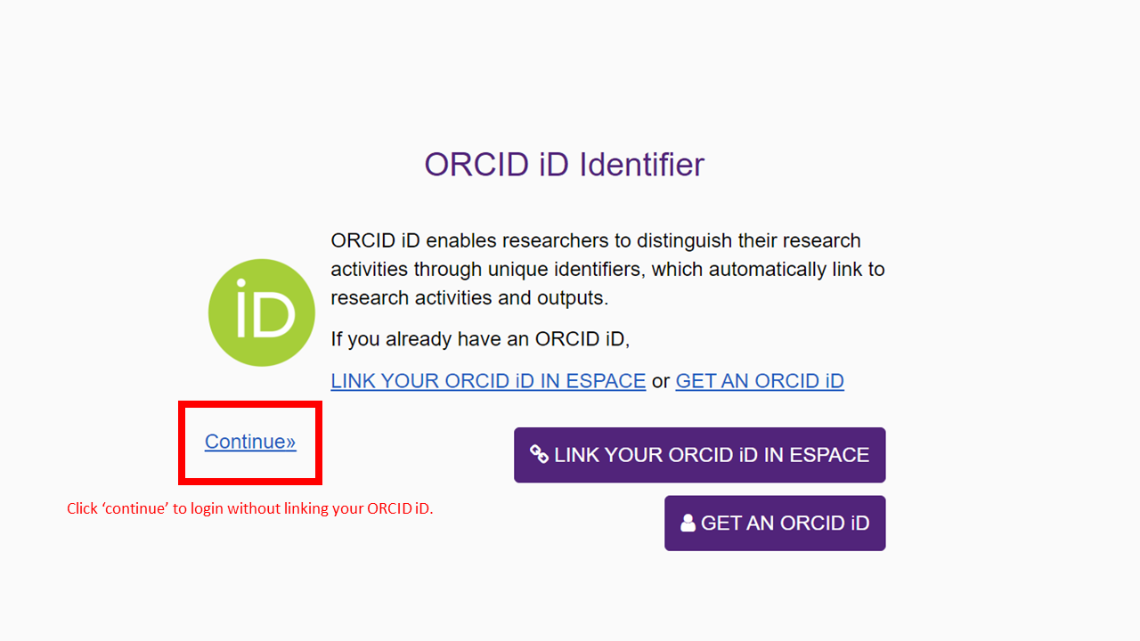 Orcid id